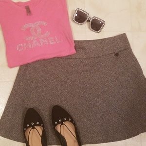 Gap wool skater skirt